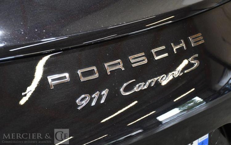 PORSCHE 991 CABRIOLET 3.8 400 CARRERA S PDK NOIR CF-035-VS