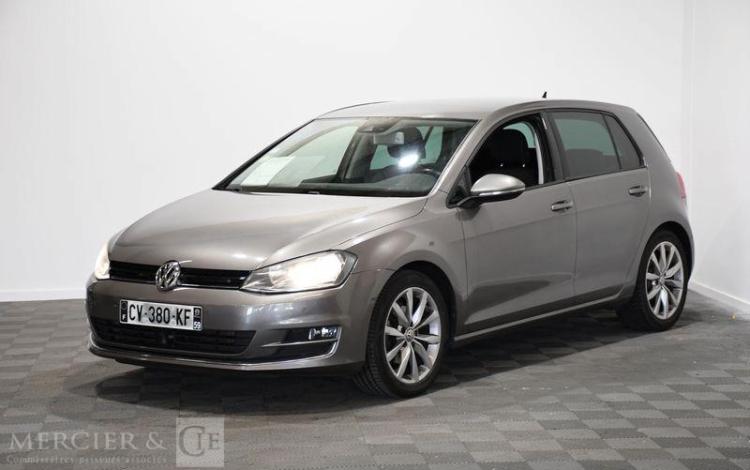 VOLKSWAGEN GOLF VII 2,0 TDI 140 CARAT GRIS CV-380-KF