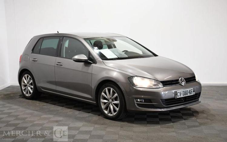 VOLKSWAGEN GOLF VII 2,0 TDI 140 CARAT GRIS CV-380-KF