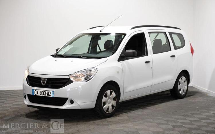 DACIA LODGY 1.6 MPI 85CH BLANC CX-803-WZ