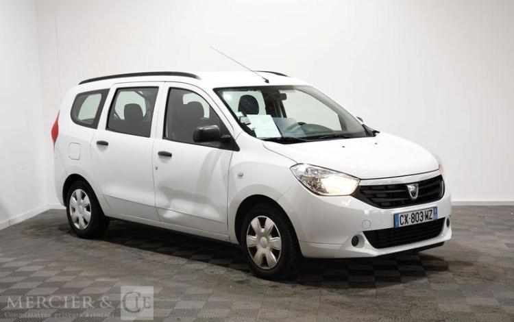 DACIA LODGY 1.6 MPI 85CH BLANC CX-803-WZ