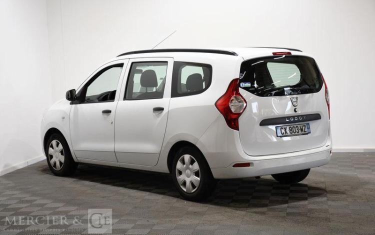 DACIA LODGY 1.6 MPI 85CH BLANC CX-803-WZ