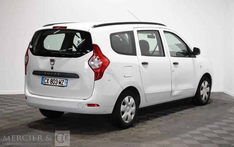 DACIA LODGY 1.6 MPI 85CH BLANC CX-803-WZ