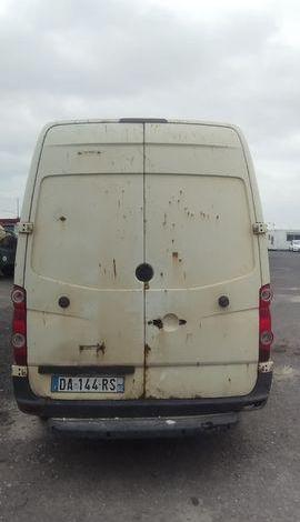 VOLKSWAGEN CRAFTER 35 2,5TDI DPF FOURGON MOYEN 109CV – DIESEL – 315360 KMS – ANNEE 2009 BLANC DA-144-RS