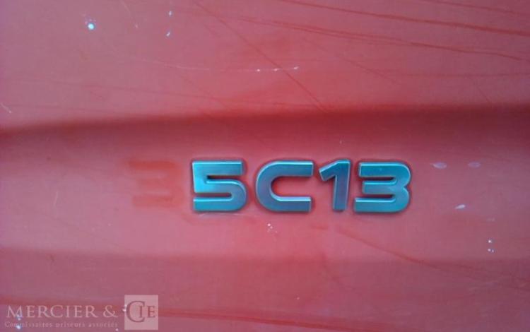 IVECO 35C13 BENNE SIMPLE CABINE COFFRE ROUGE DD-100-VM