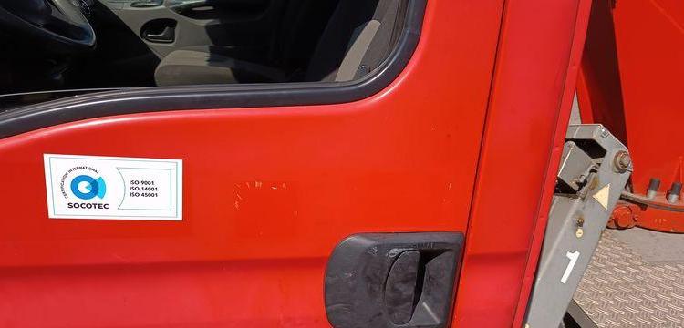IVECO 35S11 AVEC NACELLE MULTITEL 160ALUDS 16M – DIESEL – 3462 HEURES – 69060 KMS ROUGE DD-697-AF