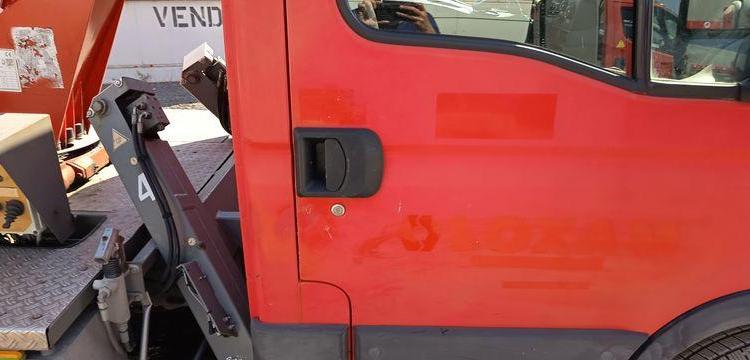 IVECO 35S11 AVEC NACELLE MULTITEL 160ALUDS 16M – DIESEL – 3462 HEURES – 69060 KMS ROUGE DD-697-AF