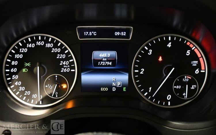 MERCEDES CLASSE B 1.8 200 CDI 135 BLUEEFFICIENCY SPORT 7G-DCT NOIR DJ-876-KG