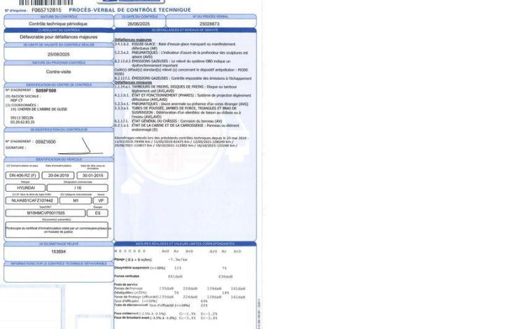 HYUNDAI I10 1.2 85 PACK SENSATION BLANC DN-406-RZ