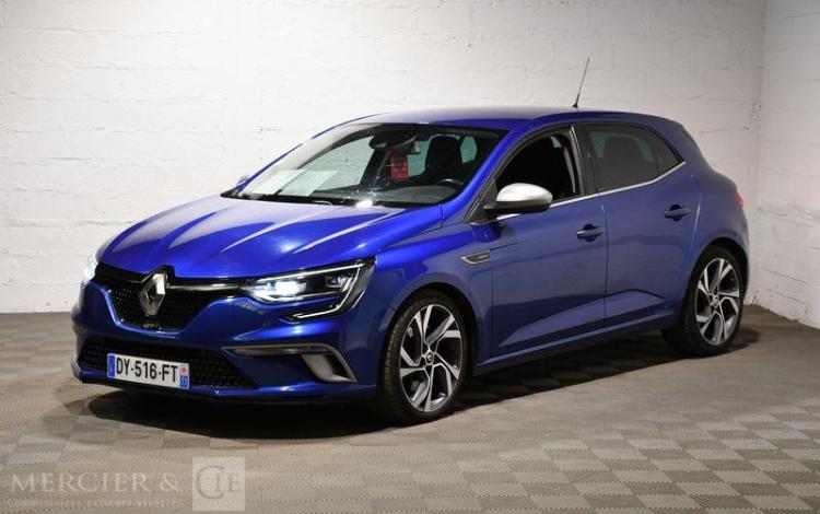 RENAULT MEGANE GT ENERGY TCE 205 EDC BLEU DY-516-FT