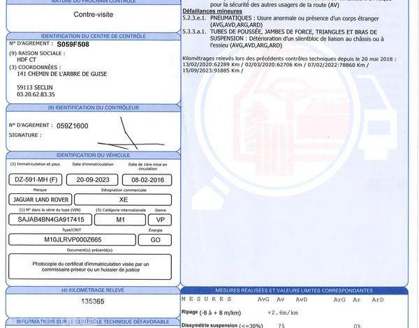 JAGUAR XE 2,0 D 165 E-PERFORMANCE BUSINESS BVA GRIS DZ-591-MH
