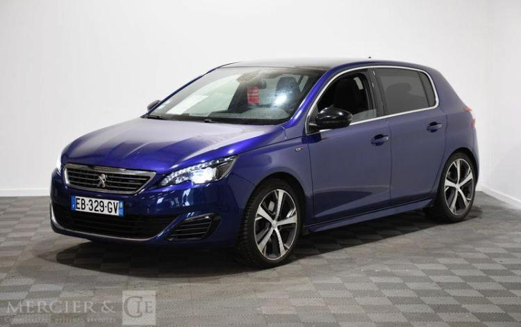 PEUGEOT 308 2,0 BLUEHDI 180 GT EAT BVA BLEU EB-329-GV