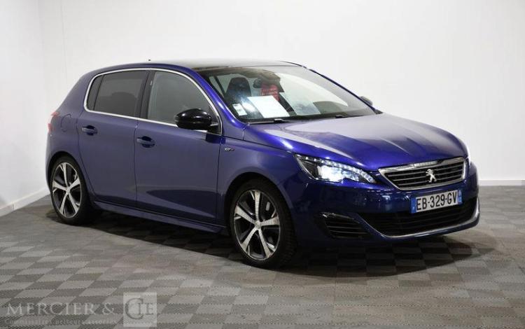PEUGEOT 308 2,0 BLUEHDI 180 GT EAT BVA BLEU EB-329-GV