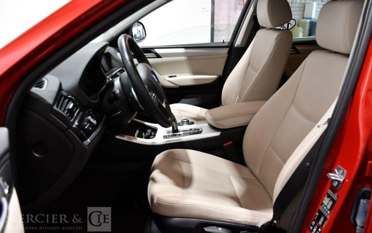 BMW X4 2.0 D 190 LOUNGE PLUS XDRIVE BVA ROUGE EB-653-NX