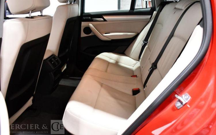 BMW X4 2.0 D 190 LOUNGE PLUS XDRIVE BVA ROUGE EB-653-NX
