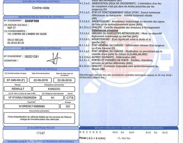 RENAULT KANGOO EXPRESS DCI 75 CONFORT GRIS EF-046-KN