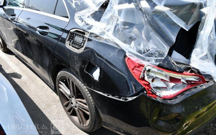 MERCEDES CLA 200d opp vp endommagé 31/12/24 + mention ve 18/12/24 avec rapport expert NOIR EF-093-BL