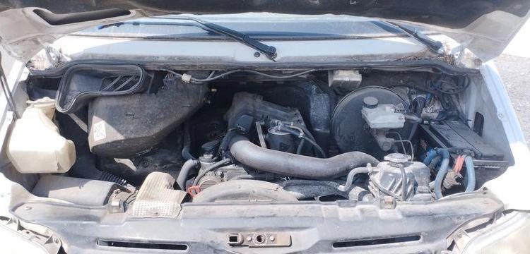 MERCEDES SPRINTER 411 CDI 2,2 D CHASSIS CABINE LONG 109 CV AVEC BENNE – 227626 KMS BLANC EH-179-BD
