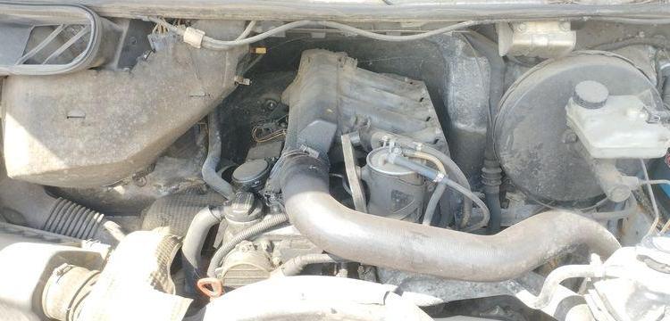 MERCEDES SPRINTER 411 CDI 2,2 D CHASSIS CABINE LONG 109 CV AVEC BENNE – 227626 KMS BLANC EH-179-BD