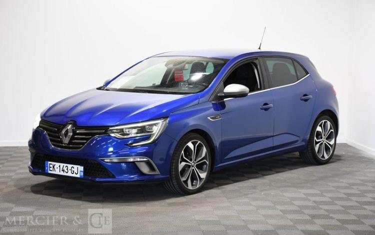 RENAULT MEGANE IV DCI 130 GT LINE BLEU EK-143-GJ