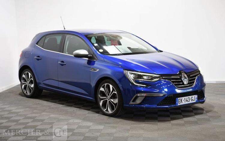 RENAULT MEGANE IV DCI 130 GT LINE BLEU EK-143-GJ