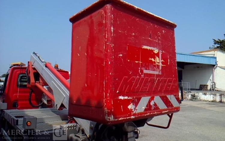 MULTITEL 35-120 NACELLE SUR VL MX 210 21M 2945H ROUGE EK-247-AQ