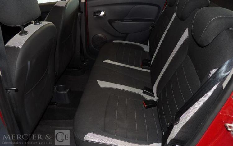 DACIA SANDERO 0,9 TCE 90CH STEPWAY – VENTE SUR DESIGNATION A CAVAILLON ROUGE EM-008-JL