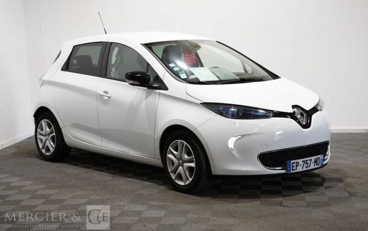 RENAULT ZOE R90 40KWH ACHAT-INTEGRAL CHARGE-NORMALE ZEN BLANC EP-757-MD