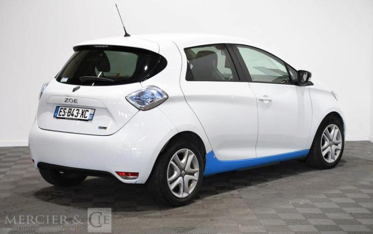 RENAULT ZOE R90 40KWH ACHAT-INTEGRAL CHARGE-NORMALE ZEN BLANC ES-843-XC