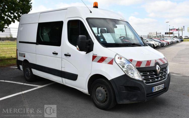 RENAULT MASTER CAB APPRO GCF F3500 L2H2 DCI 110 S&S BLANC EX-589-SZ