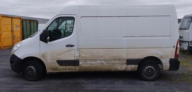 RENAULT MASTER 2.3 DCI 130CV FOURGON L2H2 12M3 DIESEL – ANNEE 2018 BLANC EY-385-GR
