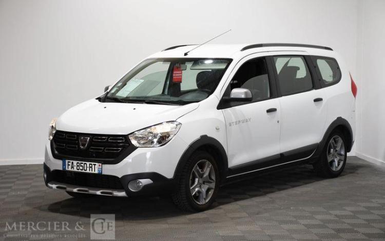DACIA LODGY STEPWAY 1.5  DCI 110 7PLACES BLANC FA-850-RT