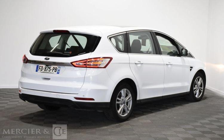 FORD S-MAX 2,0 TDCI 150CH TITANIUM POWERSHIFT BVA S&S BLANC FB-875-PB