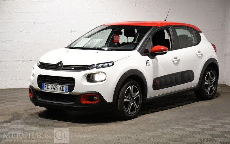 CITROEN C3 BLANC FC-745-XD