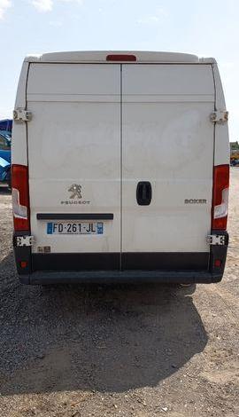 PEUGEOT BOXER 3 PHASE 3 FOURGON 435 L4H2 2,0 BLUE HDI 16V 130 CV – DIESEL – 312244 KMS BLANC FD-261-JL