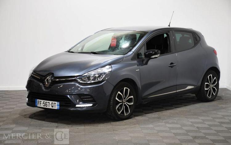 RENAULT CLIO IV TCE 75 E6C LIMITED BLEU FF-567-QT
