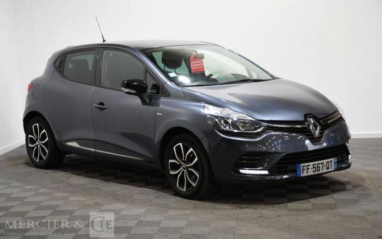 RENAULT CLIO IV TCE 75 E6C LIMITED BLEU FF-567-QT