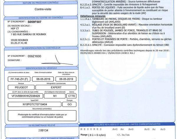 PEUGEOT EXPERT STANDARD 115CH PREMIUM PACK BLANC FF-745-ZH