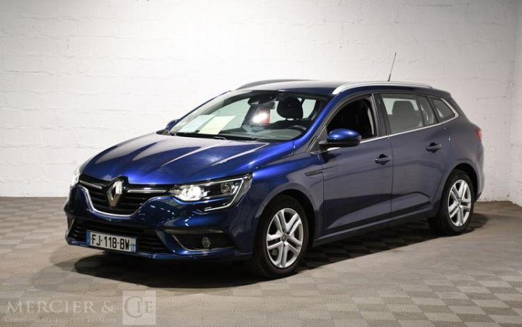 RENAULT MEGANE ESTATE BUSINESS BLUE DCI 115 EDC BLEU FJ-118-BW