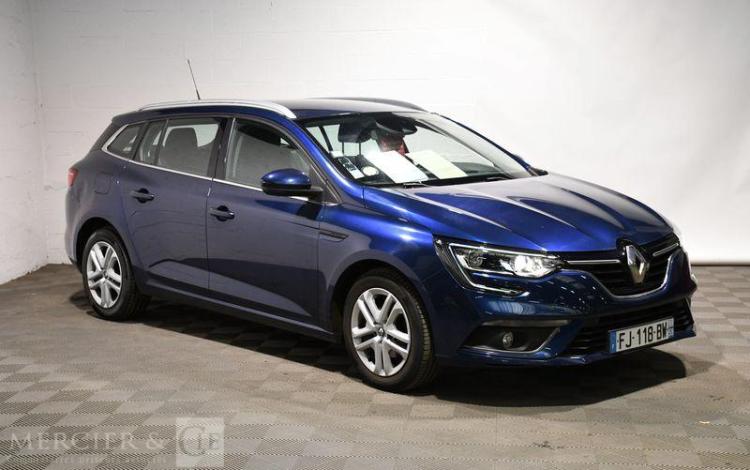 RENAULT MEGANE ESTATE BUSINESS BLUE DCI 115 EDC BLEU FJ-118-BW