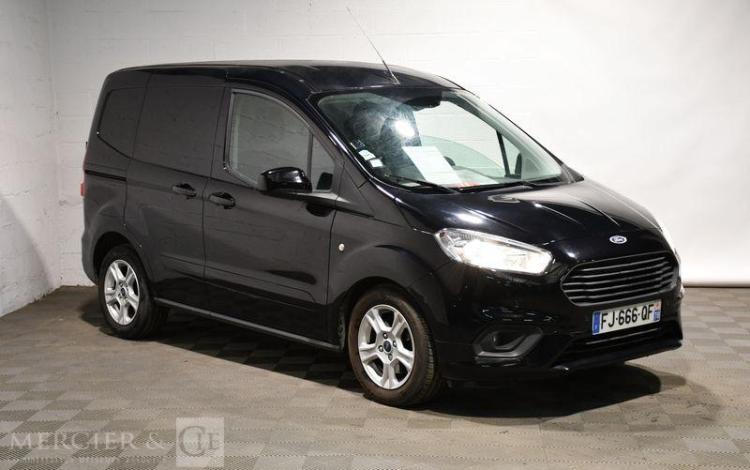 FORD COURIER FOURGON 1.0 ECOBOOST 100 TREND NOIR FJ-666-QF