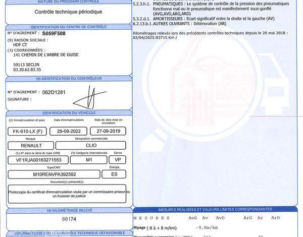 RENAULT CLIO V 1.3 TCE 130 INTENS EDC NOIR FK-610-LX