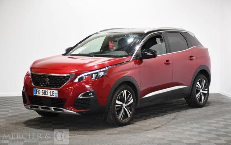 PEUGEOT 3008 1.2 PURETECH 130 GT LINE ROUGE FK-683-LB