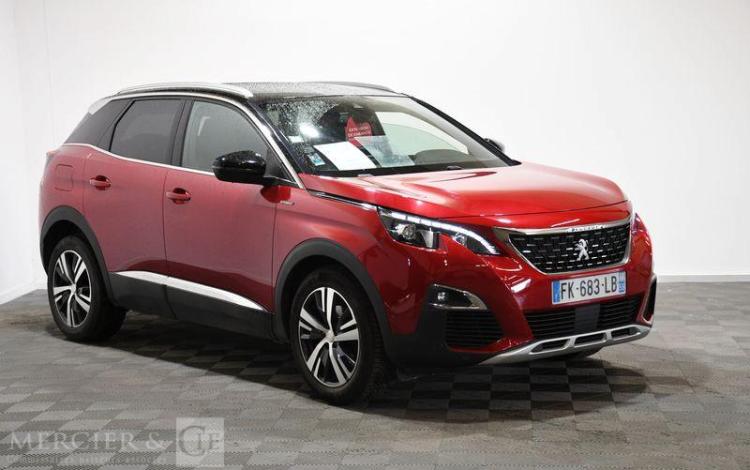 PEUGEOT 3008 1.2 PURETECH 130 GT LINE ROUGE FK-683-LB