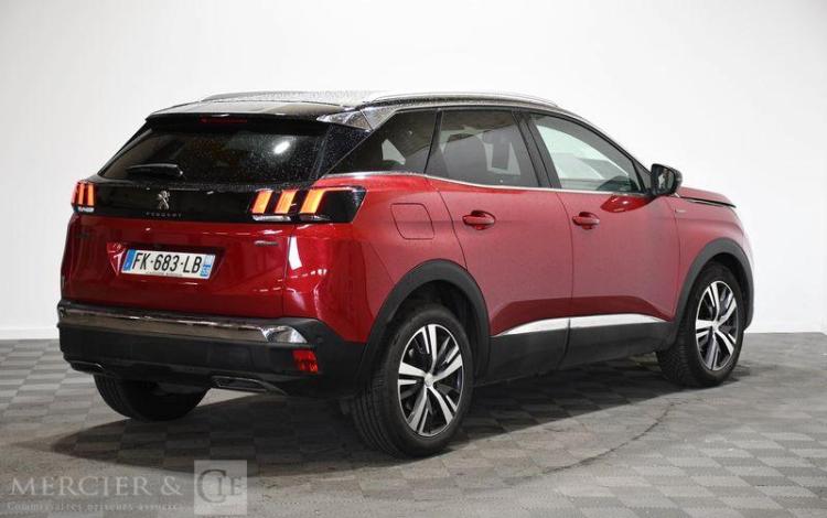 PEUGEOT 3008 1.2 PURETECH 130 GT LINE ROUGE FK-683-LB