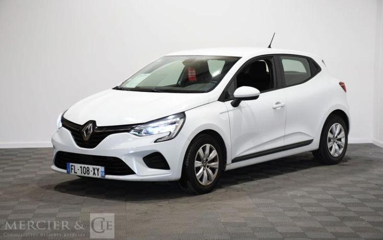 RENAULT CLIO V 1.5 BLUE DCI 85 STE AIR NAV BLANC FL-108-XY