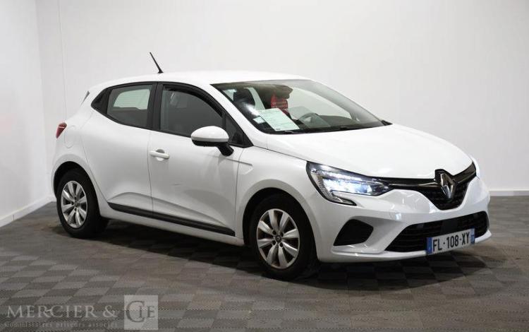 RENAULT CLIO V 1.5 BLUE DCI 85 STE AIR NAV BLANC FL-108-XY