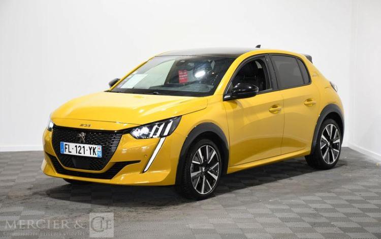 PEUGEOT 208 1.2 PURETECH 100 GT LINE EAT JAUNE FL-121-YK