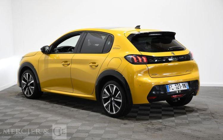 PEUGEOT 208 1.2 PURETECH 100 GT LINE EAT JAUNE FL-121-YK