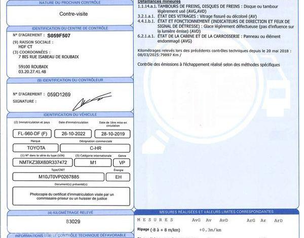 TOYOTA C-HR 1.8 122H 100 HYBRID COLLECTION BLEU FL-960-DF
